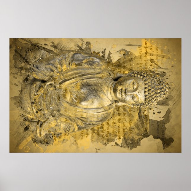 Buddha die noblen Wahrheiten Poster (Vorne)