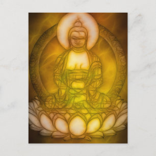 Buddha Energie 1 Postkarte