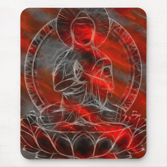 Buddha-Energie 2 Mousepad (Vorne)
