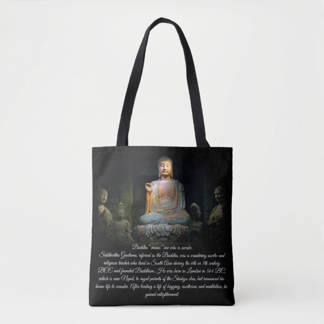 Buddha-Erleuchtung Tasche (Vorderseite)