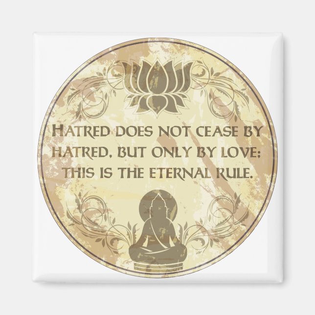 Buddha Eternal Rule Magnet (Vorne)