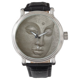 Buddha face armbanduhr