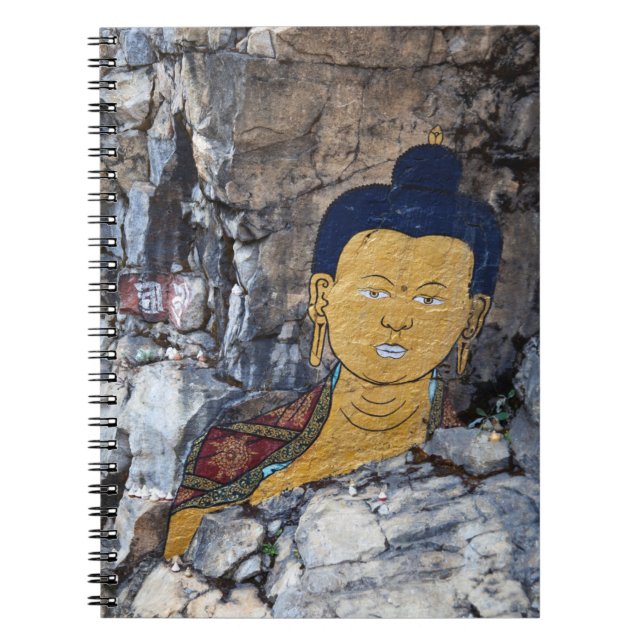Buddha-Felsmalerei Notizblock (Vorderseite)