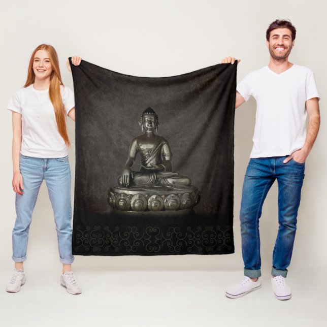 Buddha Fleecedecke (Beispiel)