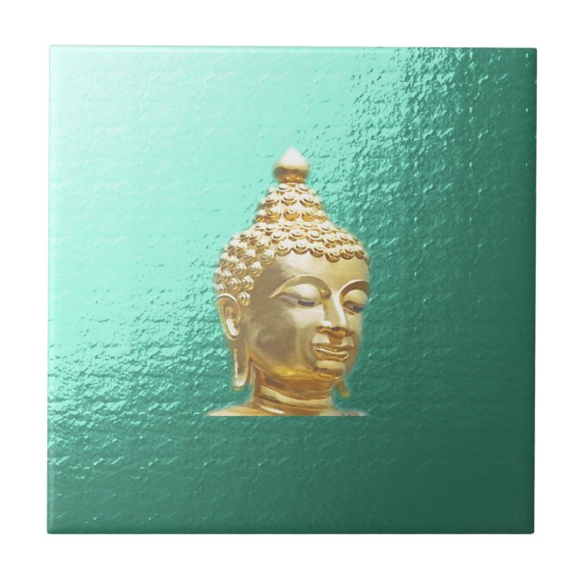 Buddha Fliese (Vorderseite)