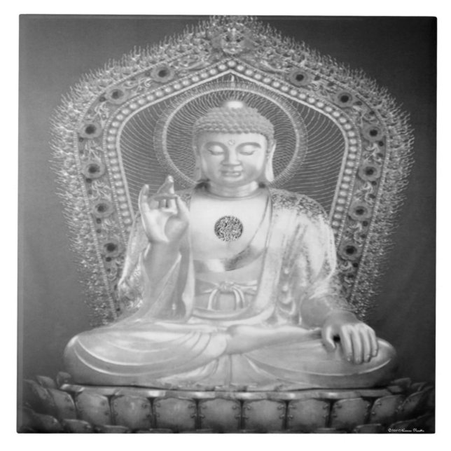 Buddha-Fliese Fliese (Vorderseite)