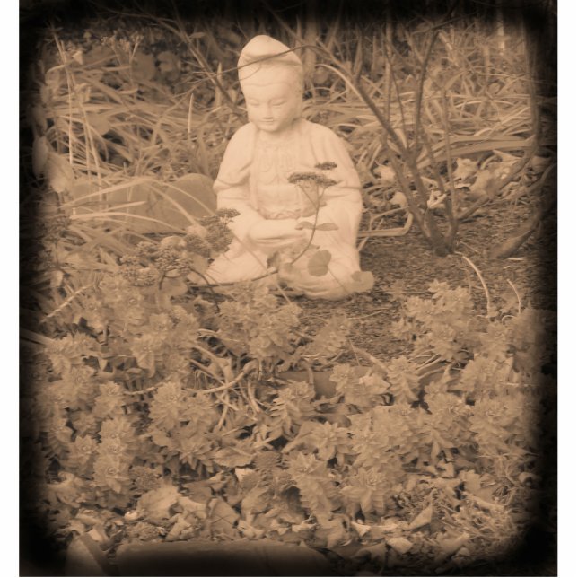Buddha Fotoskulptur (Vorne)