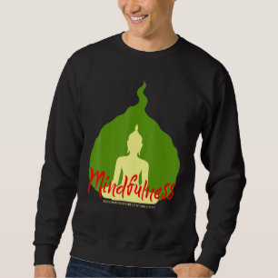 Buddha Gautama Mindfulness Peace Love Kindness M Sweatshirt