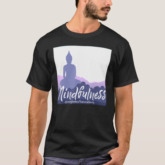 Buddha Gautama Mindfulness Peace Love Kindness M T-Shirt (Vorderseite)