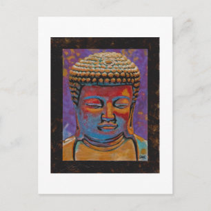 Buddha, Gerahmt Postkarte
