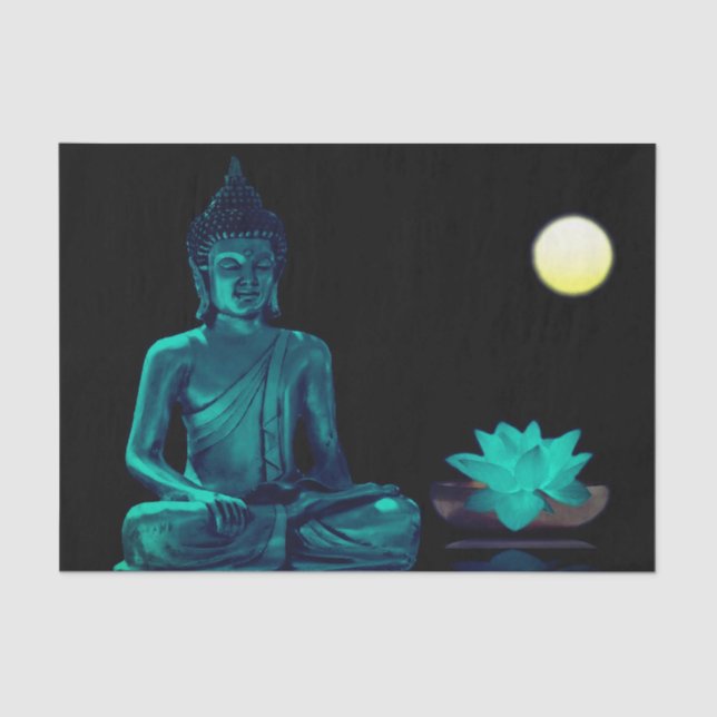 Buddha Geschenkpapier Seidenpapier (Vorderseite)