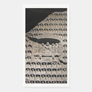 Buddha Gray Mauer Serviette