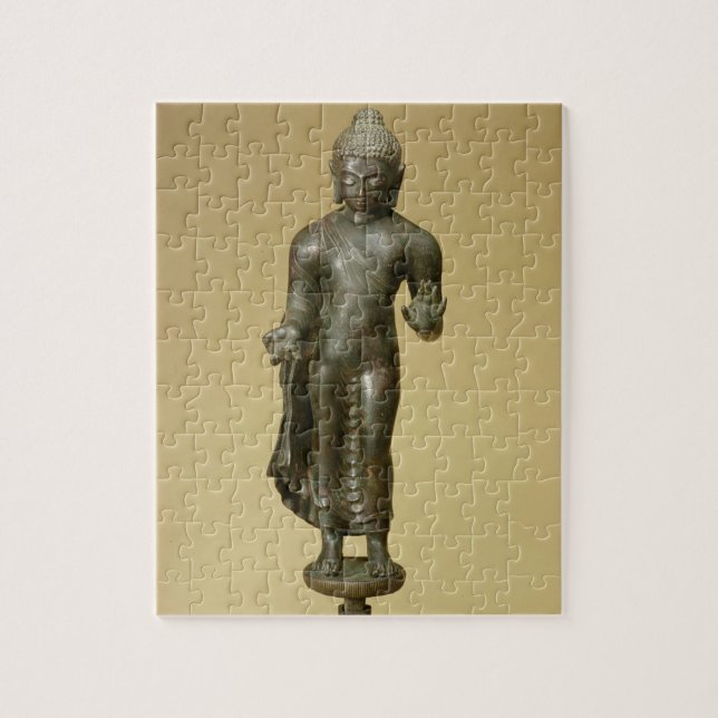 Buddha, Gupta, Phopnar (Bronze) (Vertikal)