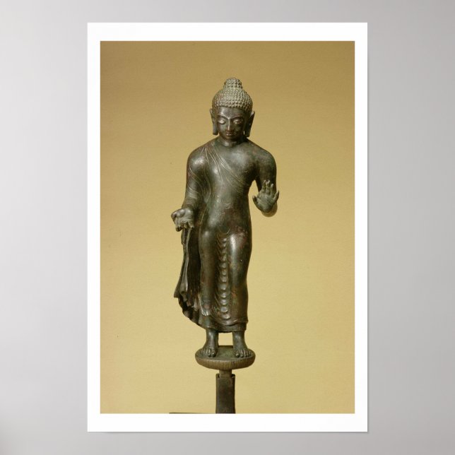 Buddha, Gupta, Phopnar (Bronze) Poster (Vorne)