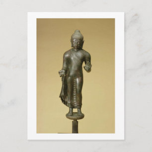 Buddha, Gupta, Phopnar (Bronze) Postkarte
