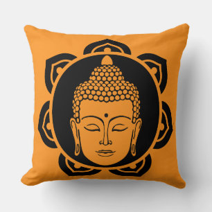Buddha Head Meditation Kissen