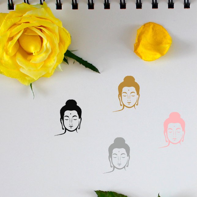 Buddha Head Sign Gummistempel (Von Creator hochgeladen)