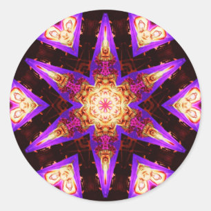 Buddha HeartStar Sticker