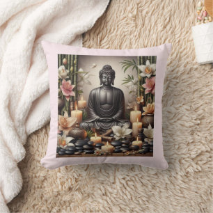 Buddha im Gebet dekorative Keuchkissen Kissen