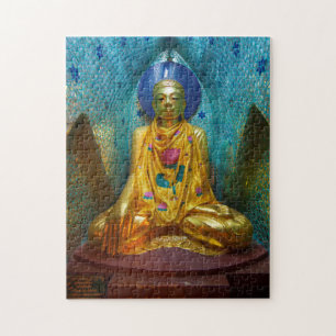 Buddha in der Verzierten Alcove