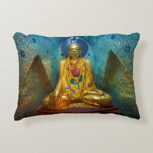 Buddha in der Verzierten Alcove Zierkissen