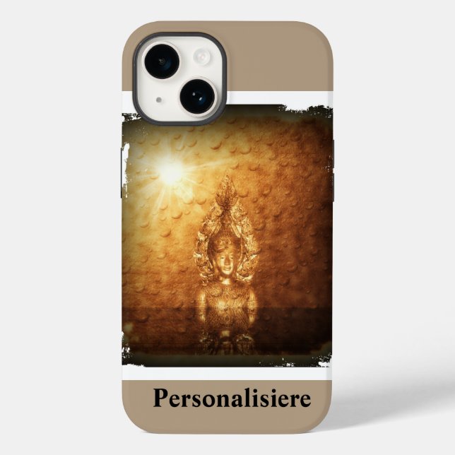 Buddha in der Wolke Case-Mate iPhone 14 Hülle (Rückseite)