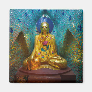 Buddha in verzierter Nische Magnet