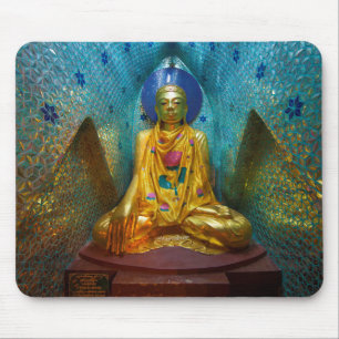Buddha in verzierter Nische Mousepad