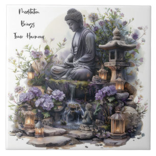 Buddha Inner Harmonie Keramik Tile Fliese