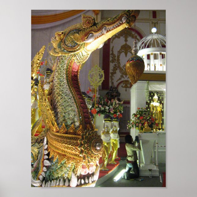Buddha Islam ... Thailändischer Poster (Vorne)