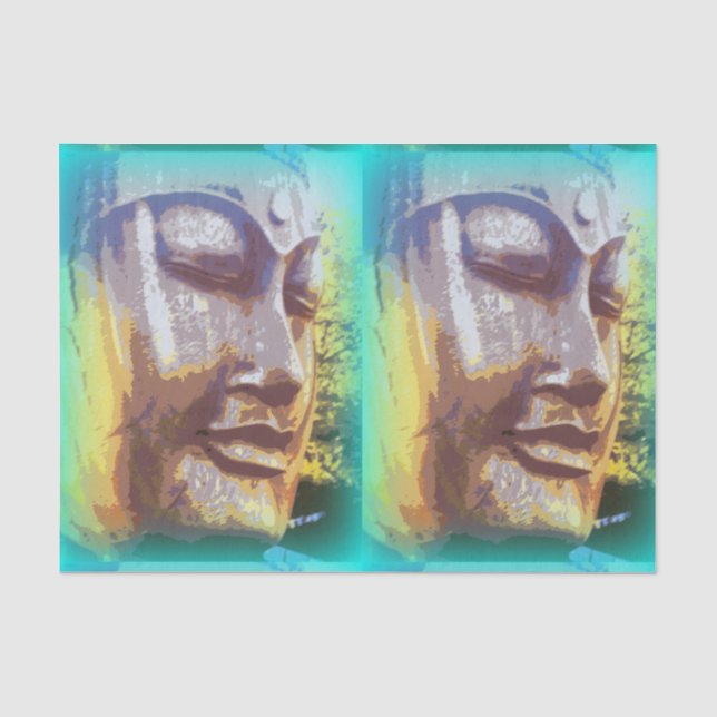Buddha ist grün seidenpapier (Vorderseite)
