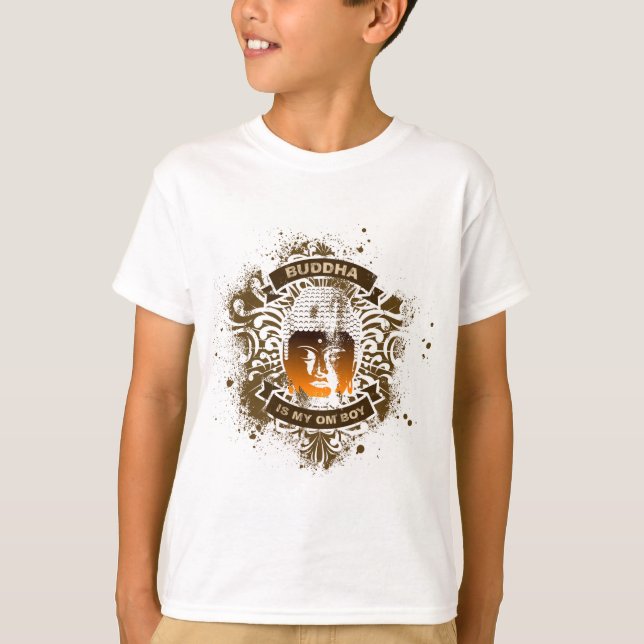 Buddha ist mein eigener Junge T-Shirt (Vorderseite)