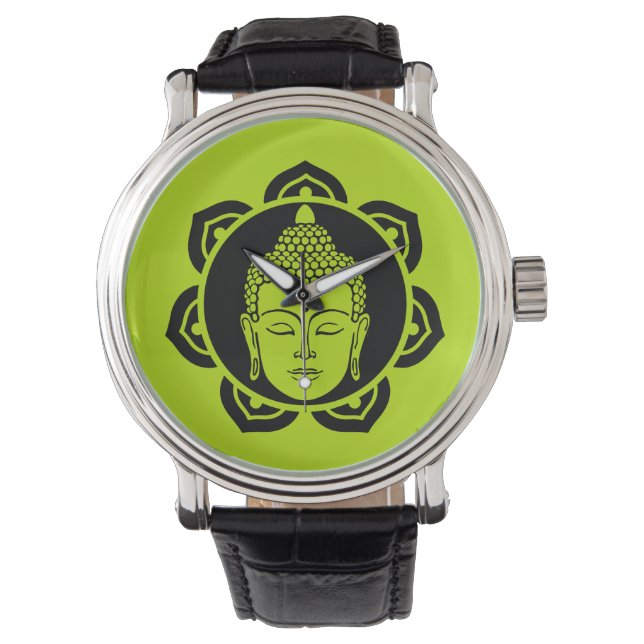 Buddha Jewelry Armbanduhr (Vorderseite)