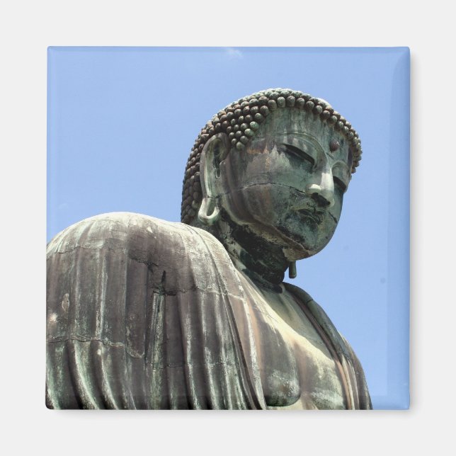 Buddha kamakura-Statue Magnet (Vorne)
