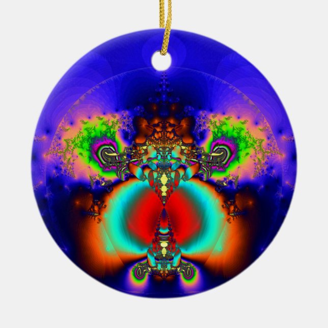 Buddha Keramikornament (Vorne)