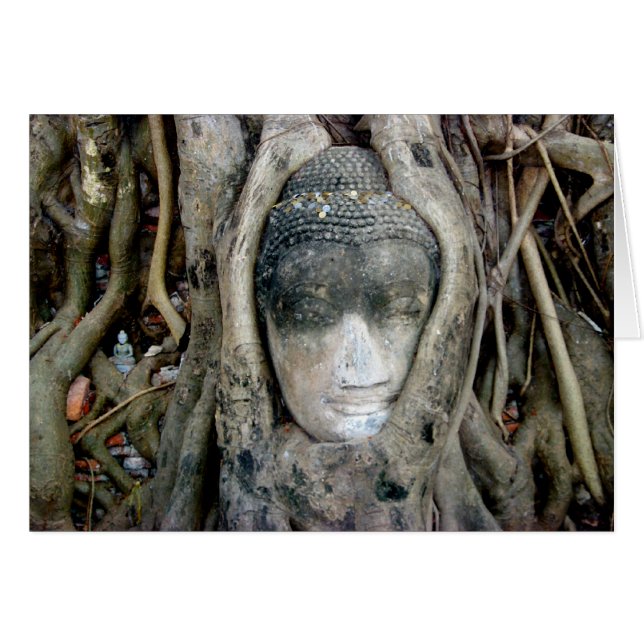 Buddha-Kopf (Vorderseite (Horizontal))