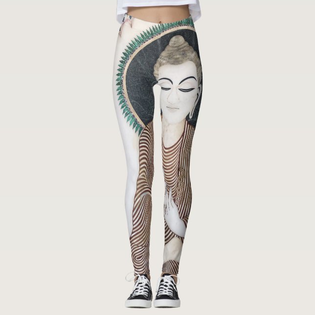 Buddha Leggings (Vorderseite)