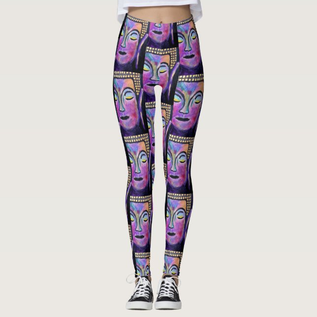 Buddha Leggings (Vorderseite)