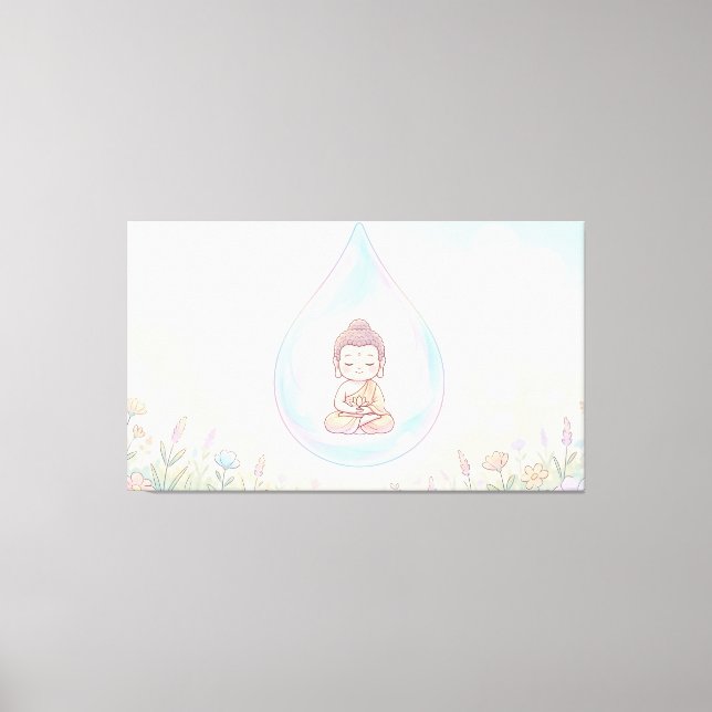 Buddha Leinwanddruck (Vorderseite)