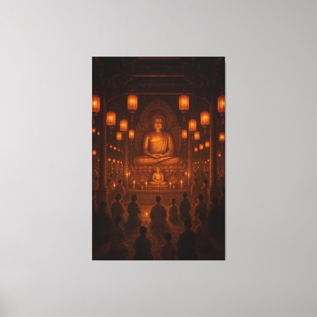 Buddha Leinwanddruck (Vorderseite)