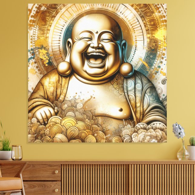 Buddha Leinwanddruck (Insitu (Wohnzimmer))