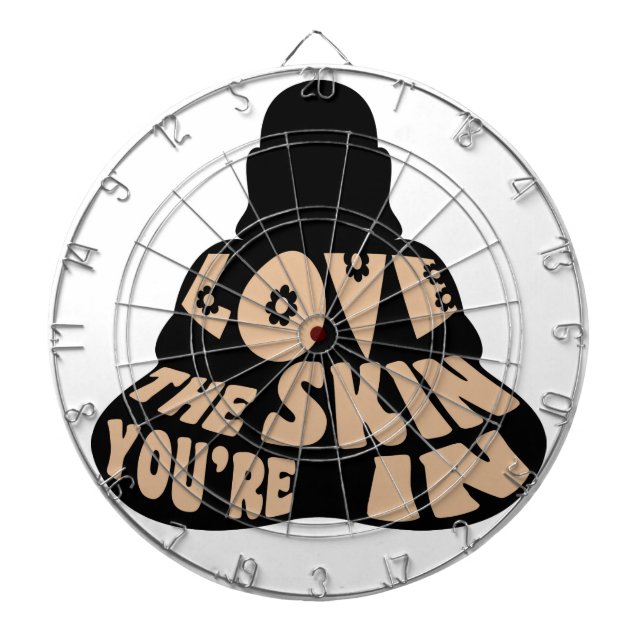 Buddha-Liebe Dartscheibe (vorne)