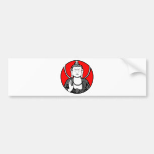 Buddha-Logo Autoaufkleber