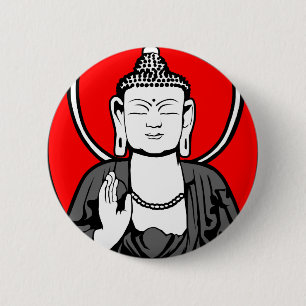 Buddha-Logo Button