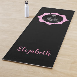 Buddha Lotus Mediation Monogram Yogamatte