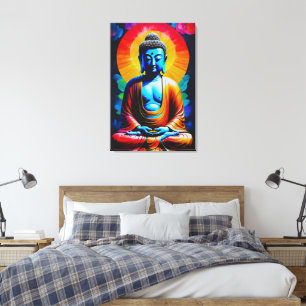 Buddha Meditates Leinwanddruck