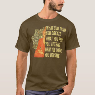 Buddha Meditation Shirt Gesetz der Attraktion