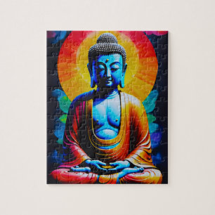 Buddha meditiert