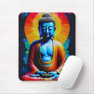Buddha meditiert mousepad
