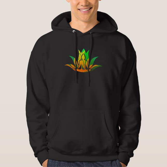 Buddha Mindfulness Buddhist Gautama Buddhism Lovin Hoodie (Vorderseite)